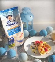 Oatmeal Crepes With Fruit